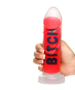 Master Series Bitch Silicone Dildo – Thick Ribbed Dildo with Suction Cup