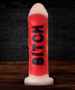 Master Series Bitch Silicone Dildo – Thick Ribbed Dildo with Suction Cup