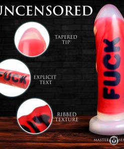 Master Series Fuck Silicone Dildo