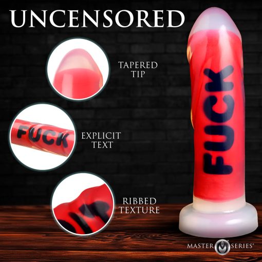 Master Series Fuck Silicone Dildo - Image 11