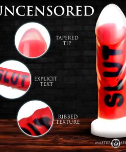 Master Series Slut Silicone Dildo