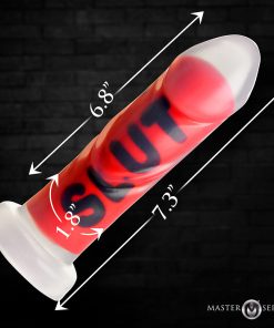 Master Series Slut Silicone Dildo