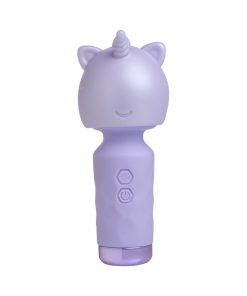 Bang! Unicorn Wand Vibrator – Mini Rechargeable Silicone Travel Massager