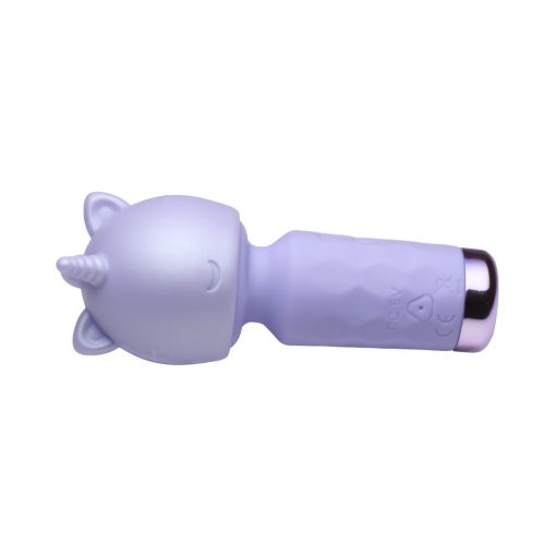 Bang! Unicorn Wand Vibrator – Mini Rechargeable Silicone Travel Massager - Image 5