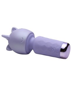 Bang! Unicorn Wand Vibrator – Mini Rechargeable Silicone Travel Massager