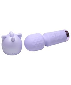 Bang! Unicorn Wand Vibrator – Mini Rechargeable Silicone Travel Massager