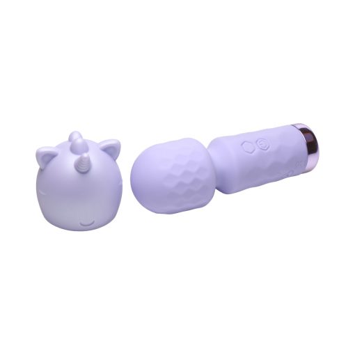 Bang! Unicorn Wand Vibrator – Mini Rechargeable Silicone Travel Massager - Image 8