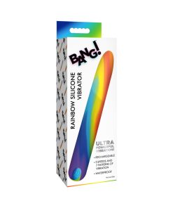 Bang! Rainbow Silicone Vibrator