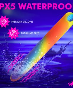 Bang! Rainbow Silicone Vibrator