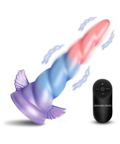 Creature Cocks Deluxe Dream Rider Vibrating Unicorn Silicone Dildo