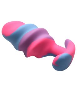 Creature Cocks Unicorn Swirl Silicone Butt Plug L