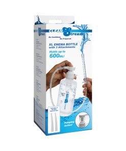 Cleanstream Xl Enema Bottle With 3 Attachments