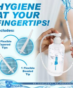 Cleanstream Xl Enema Bottle With 3 Attachments