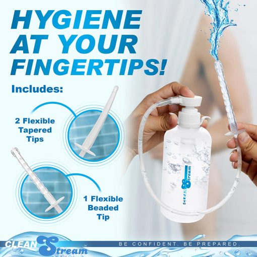 Cleanstream Xl Enema Bottle With 3 Attachments - Image 4