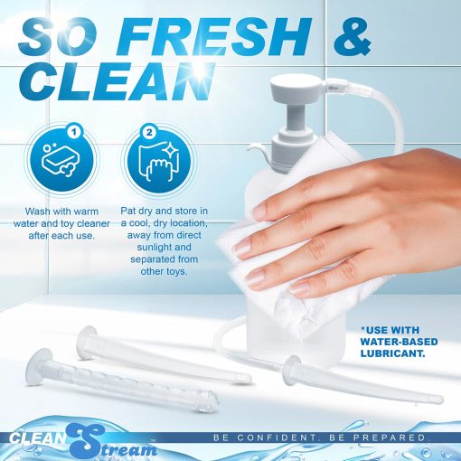 Cleanstream Xl Enema Bottle With 3 Attachments - Image 5