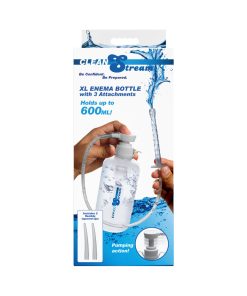 Cleanstream Xl Enema Bottle With 3 Attachments