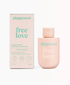 Playground Free Love Extra-Gentle Water-Based Personal Lubricant 3.7 Oz.