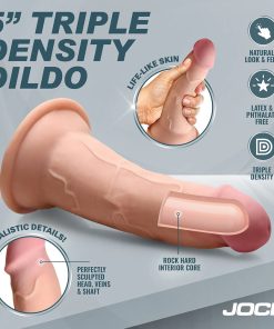 Jock Hard-Core 5 In. Triple Density Dildo