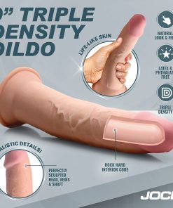 Jock Hard-Core 9 In. Triple Density Dildo