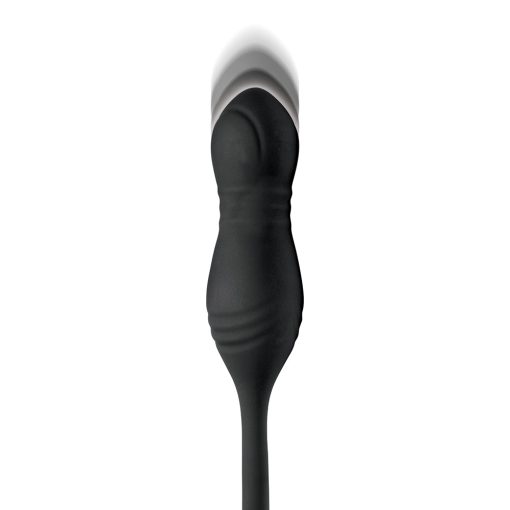 Jock Silicone Vibrating Plug With Cock & Ball Ring And Remote - Image 8