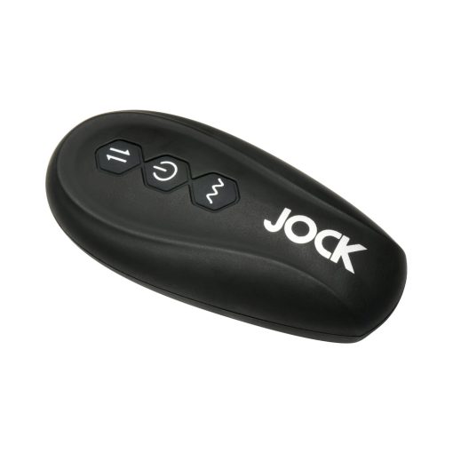 Jock Silicone Vibrating Plug With Cock & Ball Ring And Remote - Image 9