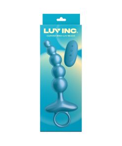 Luv Inc CR23 Curved Ring Luv Beads – Vibrating Anal Beads w/ Remote