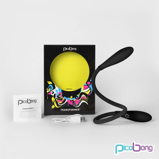 PicoBong Transformer Flexible Double-Ended Vibrator – Black - Image 3