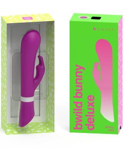 B Swish Bwild Deluxe Bunny Vibrator Raspberry