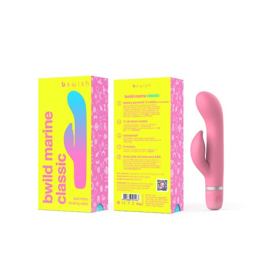 B Swish Bwild Classic Marine Vibrator Guava - Image 3