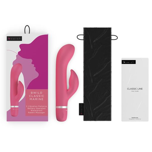 B Swish Bwild Classic Marine Vibrator Guava - Image 7