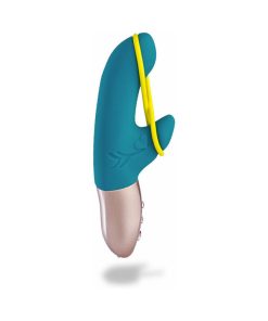 Fun Factory Amorino Dual Action Vibrator – Clit & G-Spot, Petrol Blue