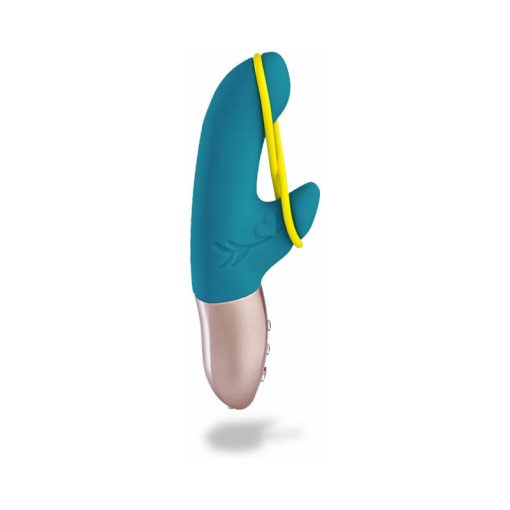 Fun Factory Amorino Dual Action Vibrator – Clit & G-Spot, Petrol Blue - Image 3