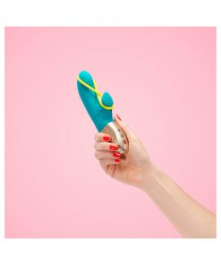 Fun Factory Amorino Dual Action Vibrator – Clit & G-Spot, Petrol Blue