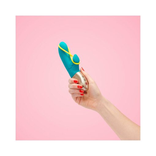 Fun Factory Amorino Dual Action Vibrator – Clit & G-Spot, Petrol Blue - Image 7