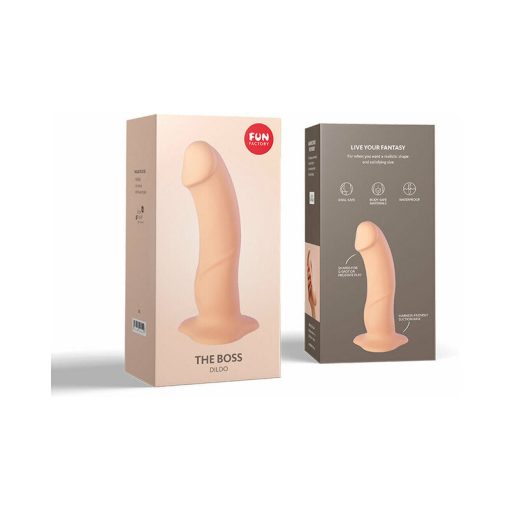 Fun Factory Boss 7 In. Dildo Vanilla - Image 2