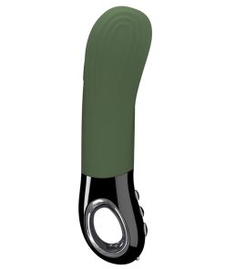 Fun Factory Manta Vibrating Stroker Moss Green