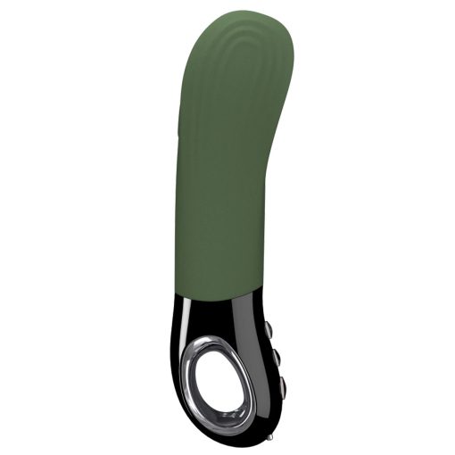 Fun Factory Manta Vibrating Stroker Moss Green - Image 4