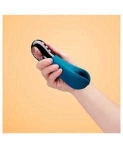 Fun Factory Manta Vibrating Stroker Deep Blue