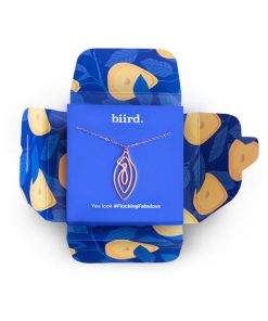 Biird Vulvii Vulva Necklace Rose Gold