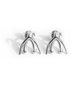 Biird Clit Earrings Silver