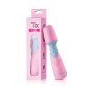 Pink Femmefunn Ffix waterproof bullet vibrator with compact ABS plastic body, one-button control, and 10-mode settings for pinpoint stimulation