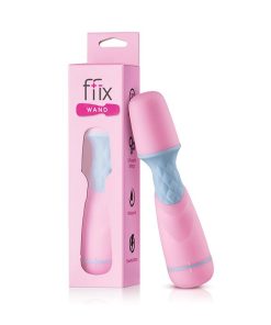 LuvPleasure - Homepage 21 Pink Femmefunn Ffix waterproof bullet vibrator with compact ABS plastic body, one-button control, and 10-mode settings for pinpoint stimulation