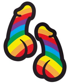 Pastease Penis Pride Pasties Rainbow
