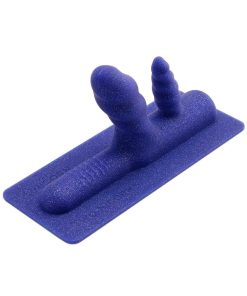 The Unicorn Two-Nicorn Textured Double Penetration Silicone Attachment