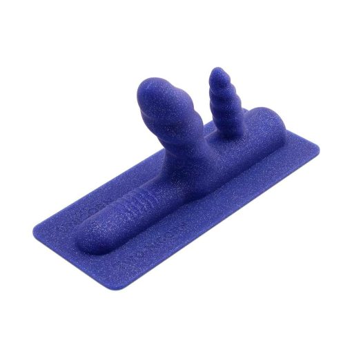 The Unicorn Two-Nicorn Textured Double Penetration Silicone Attachment - Image 4