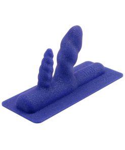 The Unicorn Two-Nicorn Textured Double Penetration Silicone Attachment