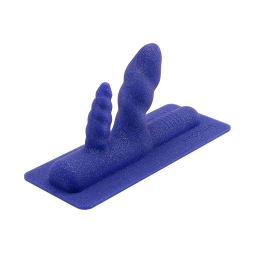 The Unicorn Two-Nicorn Textured Double Penetration Silicone Attachment - Image 5
