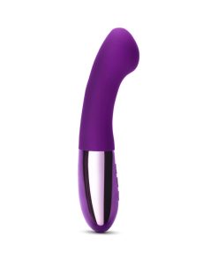 Le Wand Gee Rechargeable Silicone G-Spot Targeting Vibrator Dark Cherry