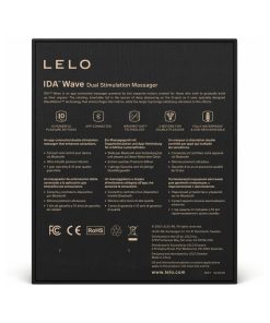 Lelo Ida Wave Rechargeable Dual Stimulator Black