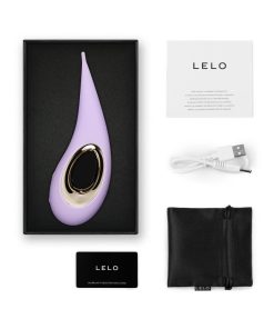Lelo Dot Elliptical Clitoral Stimulator Lilac